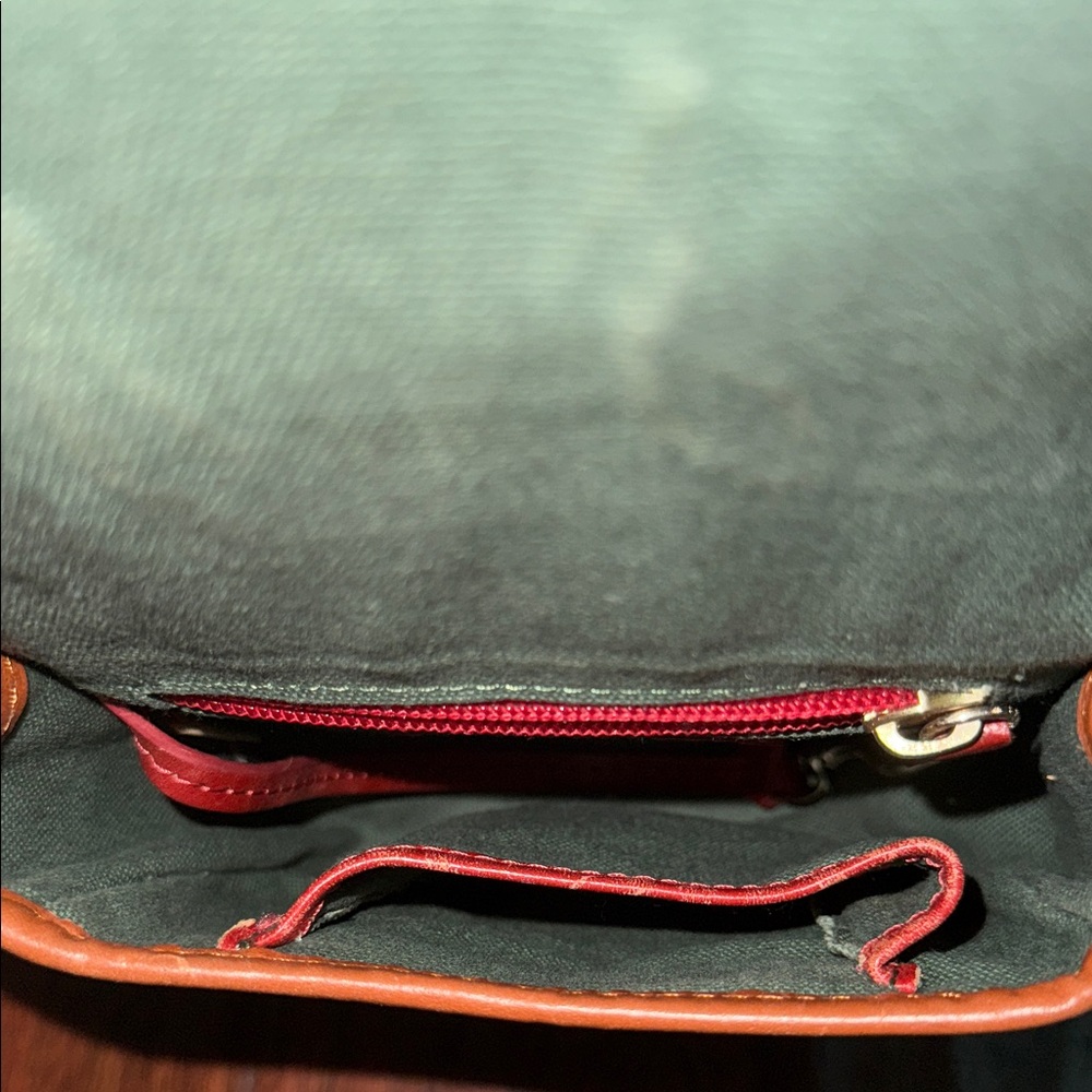 Dooney & Bourke Vintage Plaid Mini Crossbody Bag - Blue and Green - Picture 5 of 10
